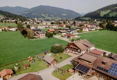 Naturlandschaft in der Nähe des Bauernhofs