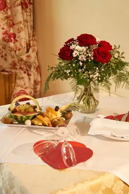 Essen im Hotel oder in der Nähe