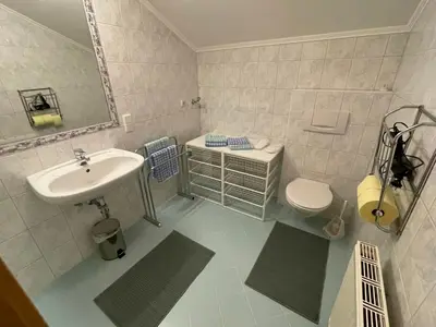 Ein Badezimmer in der Unterkunft Ferienwohnung Margit Baier