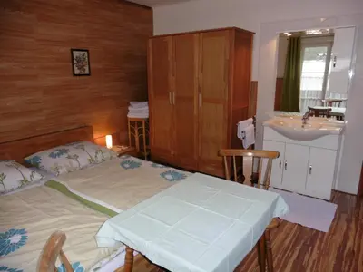 Ein Bett oder Betten in einem Zimmer der Unterkunft Hilde