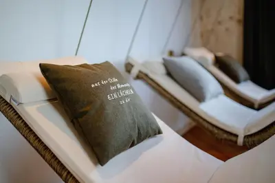 Ein Bett oder Betten in einem Zimmer der Unterkunft Bio-Pension Bliem