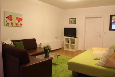 TV/Unterhaltungsangebot in der Unterkunft Stadtappartements Oppeneiger