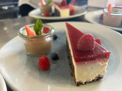Essen in der Pension oder in der Nähe