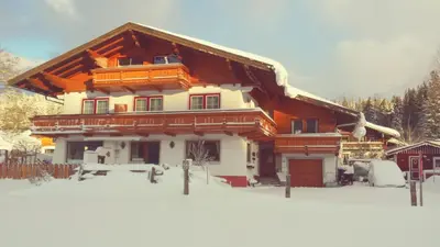 Haus Ferienglück im Winter