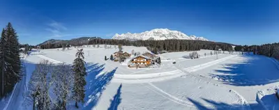 Haus Ferienglück im Winter