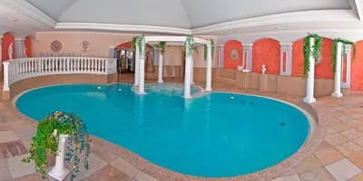Der Swimmingpool an oder in der Nähe von Hotel Wagner