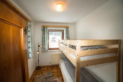 Ein Bett oder Betten in einem Zimmer der Unterkunft Appartement Lasshofer