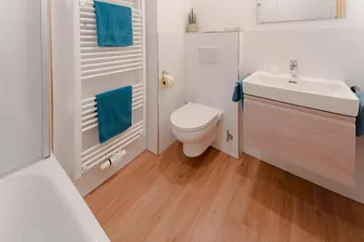 Ein Badezimmer in der Unterkunft Bio Bauernhof Eggerhof