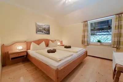 Ein Bett oder Betten in einem Zimmer der Unterkunft Bio Bauernhof Eggerhof