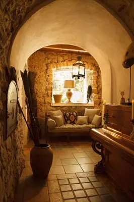 Ein Sitzbereich in der Unterkunft Living History (adults only)