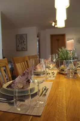 Essen in der Ferienwohnung oder in der Nähe