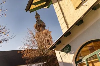 Das Gebäude in dem sich das Hotel befindet