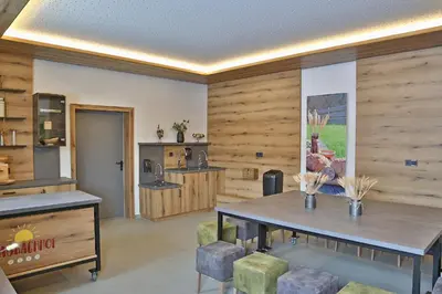 Küche/Küchenzeile in der Unterkunft Ferien Bauernhof Maurachhof