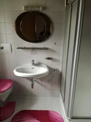 Ein Badezimmer in der Unterkunft Örglgut