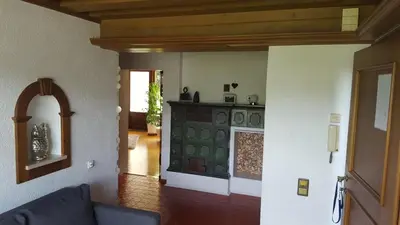 Küche/Küchenzeile in der Unterkunft Apartments Almstein