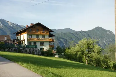Naturlandschaft in der Nähe des Bauernhofs