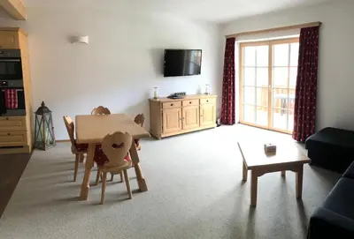 TV/Unterhaltungsangebot in der Unterkunft Ferienwohnung Hochstein