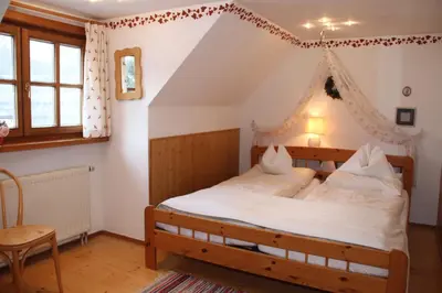 Ein Bett oder Betten in einem Zimmer der Unterkunft Villa Salis