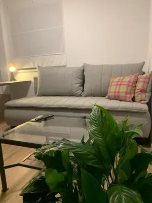 Ein Sitzbereich in der Unterkunft Haus Anna