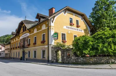 Das Gebäude in dem sich die Pension befindet