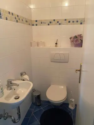 Ein Badezimmer in der Unterkunft Garten Apartment Diwoky