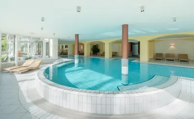 Der Swimmingpool an oder in der Nähe von Seevilla Altaussee
