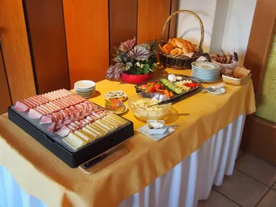 Essen in der Pension oder in der Nähe