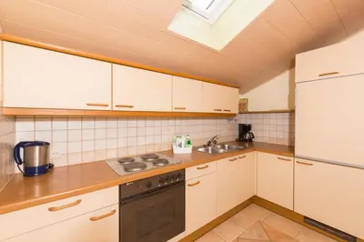 Küche/Küchenzeile in der Unterkunft Appartement Roland