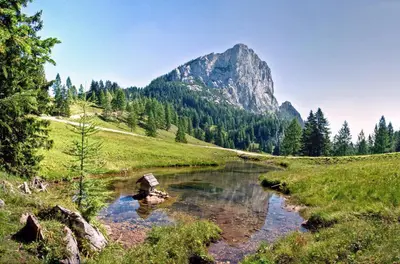 Naturlandschaft in der Nähe des Hotels