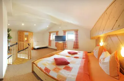 Ein Bett oder Betten in einem Zimmer der Unterkunft Haus Melody