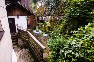 Ein Garten an der Unterkunft Appartement Fallnhauser - Adults only