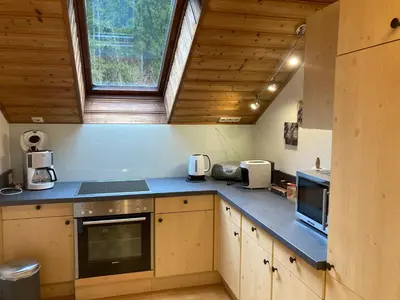 Küche/Küchenzeile in der Unterkunft Apartment Stadler