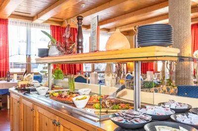 Essen im Hotel oder in der Nähe