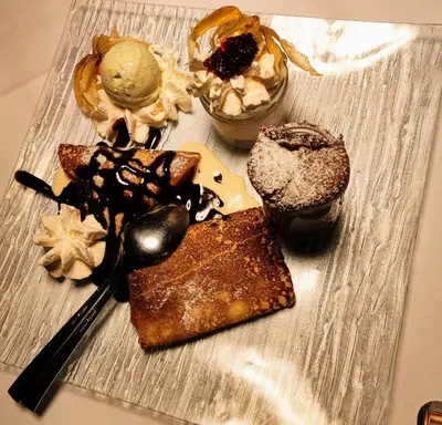 Essen im Hotel oder in der Nähe