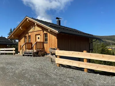 Naturlandschaft in der Nähe des Chalets