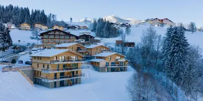 Panorama Lodge Premium Apartments im Winter