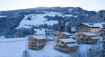 Panorama Lodge Premium Apartments im Winter