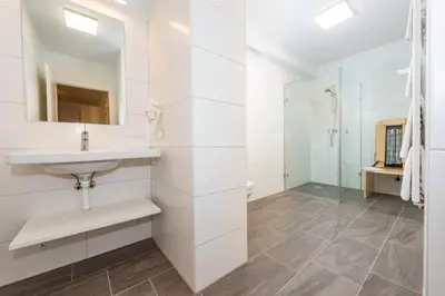 Ein Badezimmer in der Unterkunft Panorama Lodge Premium Apartments