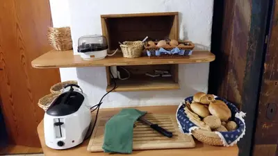 Kaffee-/Teezubehör in der Unterkunft Pension - Bauernhof