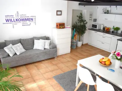 Küche/Küchenzeile in der Unterkunft Ferienwohnung in Seewalchen