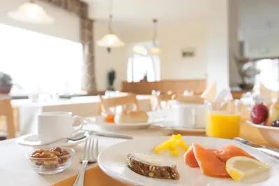 Essen im Hotel oder in der Nähe