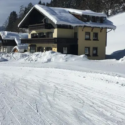 Pension Speckmoser im Winter
