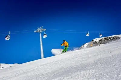 Skifahren in der Pension oder in der Nähe