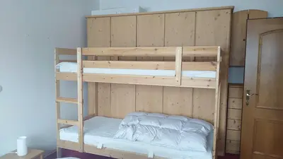 Ein Bett oder Betten in einem Zimmer der Unterkunft Happy Stay Apartment