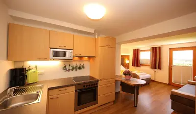 Küche/Küchenzeile in der Unterkunft Aparthotel DAS Hochkönig