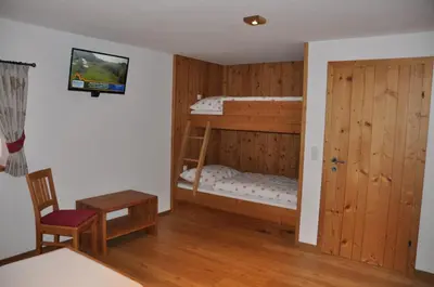 Ein Bett oder Betten in einem Zimmer der Unterkunft Chalet Freiraum