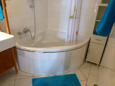 Ein Badezimmer in der Unterkunft Appartment Almenliesl