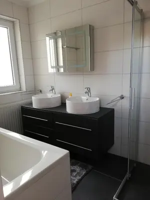Ein Badezimmer in der Unterkunft Haus Aschau