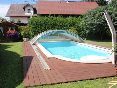 Der Swimmingpool an oder in der Nähe von Ferienwohnungen Kern