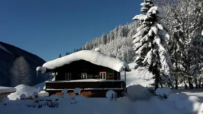 Ferienhaus Abendstille im Winter